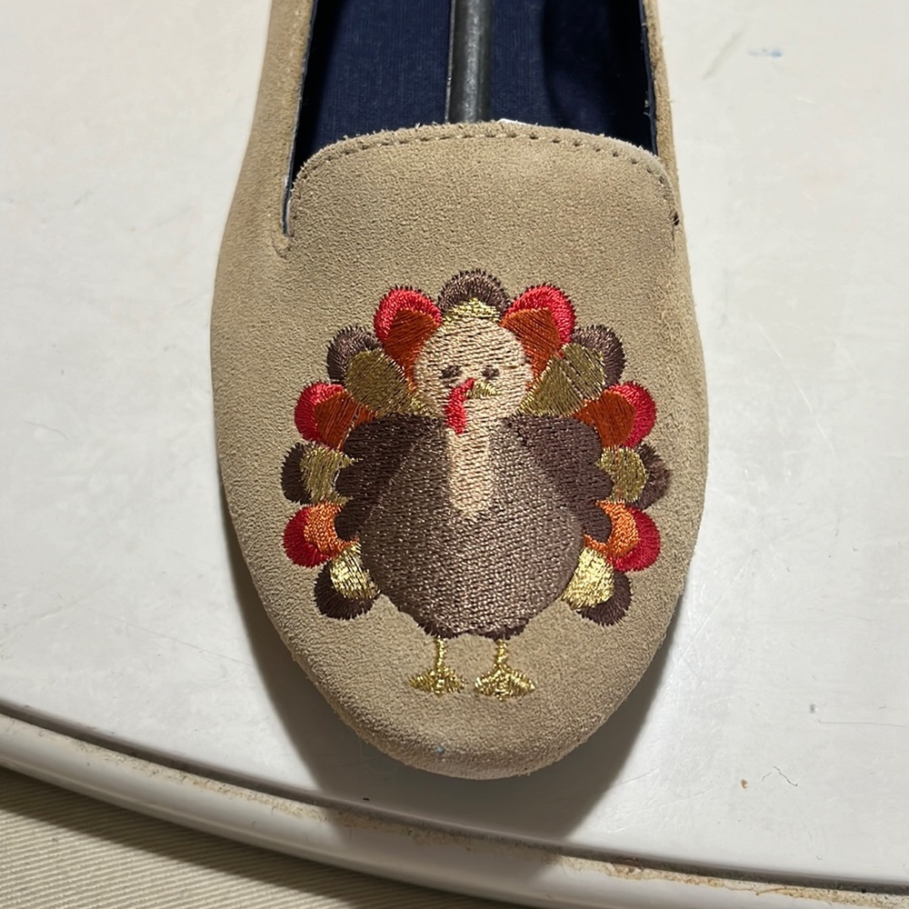 NWT jack rogers thanksgiving slip ons